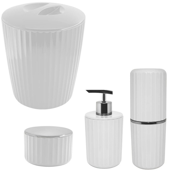 Lixeira Para Banheiro Acessorios Para Banheiro Lavabo Kit